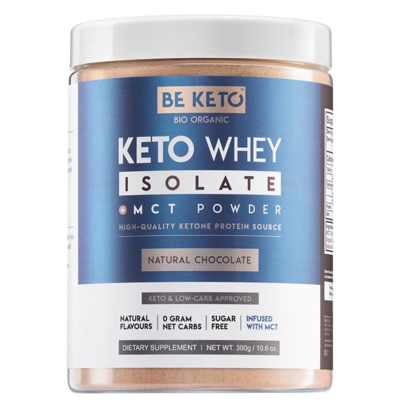 Keto Izolat Białka z olejem MCT BeKeto 300 g - Różne smaki
