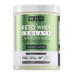 Keto Izolat Białka z olejem MCT BeKeto 300 g - Różne smaki