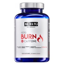 Spalacz tłuszczu Keto Burn z Kofeiną BeKeto - 180 kapsułek