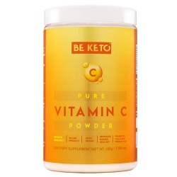 Witamina C 100% BeKeto Kwas askorbinowy w proszku - 200 g