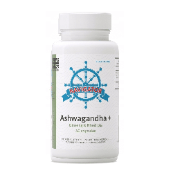 Ashwagandha z Żeń-szeniem i Rożeńcem górskim Navigator - Wspiera równowagę emocjonalną - 60 kapsułek