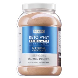 Keto Izolat Białka z olejem MCT BeKeto 800 g - 3 pyszne smaki