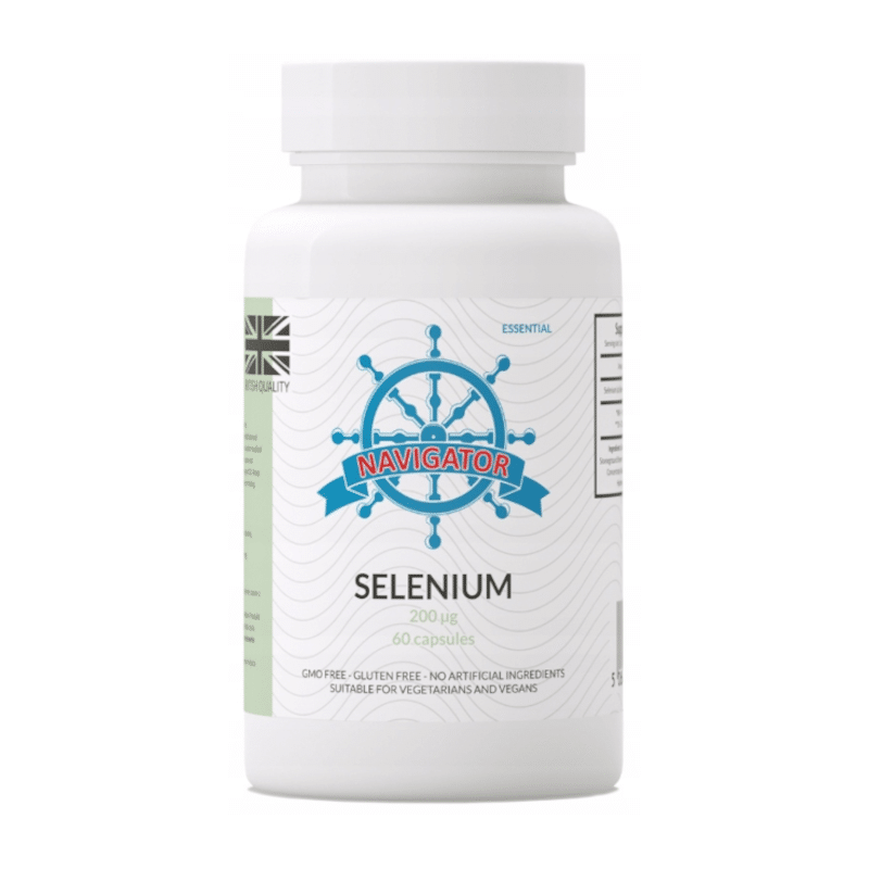 Selen Navigator Selenium - Wspiera prawidłową pracę tarczycy, wzmacnia układ immunologiczny
