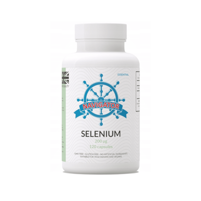 Selen Navigator Selenium - Wspiera prawidłową pracę tarczycy, wzmacnia układ immunologiczny