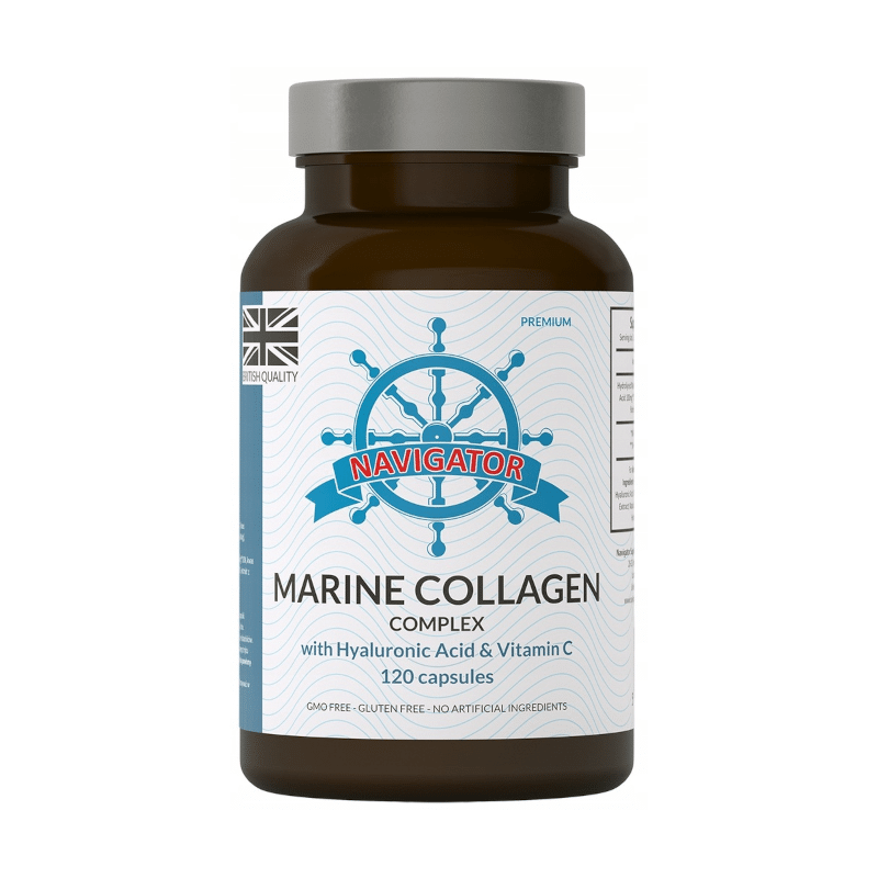 Kolagen morski Navigator Marine Collagen Complex - Pomaga poprawić elastyczność i jędrność skóry