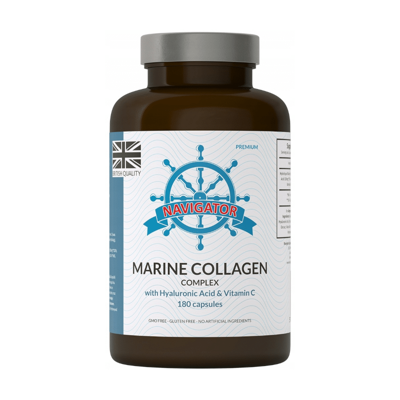 Kolagen morski Navigator Marine Collagen Complex - Pomaga poprawić elastyczność i jędrność skóry