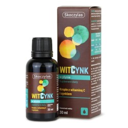 Witcynk w płynie Witamina C i Cynk Skoczylas - 30 ml