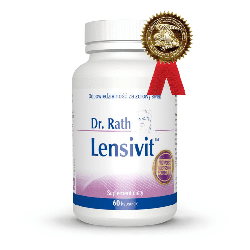 Dr. Rath Lensivit - Wsparcie zdrowia oczu i prawidłowego widzenia - 60 kapsułek