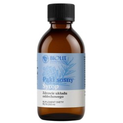 Syrop z pąków sosny BIOLIT - Wspiera zdrowie układu oddechowego - 200 ml