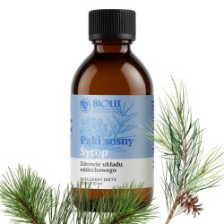 Syrop z pąków sosny BIOLIT - Wspiera zdrowie układu oddechowego - 200 ml