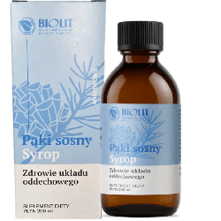 Syrop z pąków sosny BIOLIT - Wspiera zdrowie układu oddechowego - 200 ml