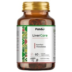 Panda LiverCare - Kompozycja ziół wspierająca trawienie - 60 kapsułek