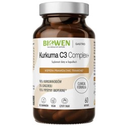 Kurkuma C3 Complex Biowen - Wsparcie organizmu - 60 kapsułek