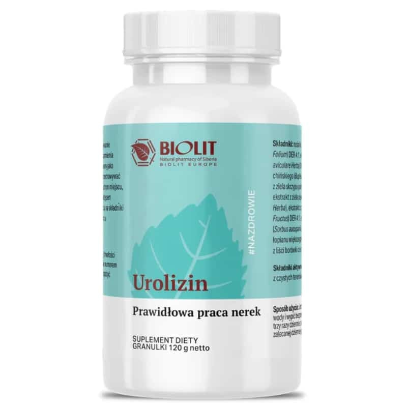 Urolizin BIOLIT - Dla prawidłowej pracy nerek - 120 g