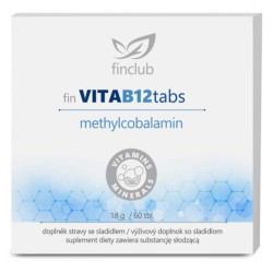 VitaB12tabs Finclub - Źródło energii - 60 tabletek