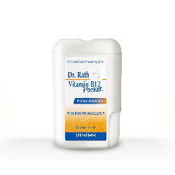 Dr. Rath Witamina B12 Pocket - Praktyczny, kieszonkowy format witaminy B12 - 120 kapsułek