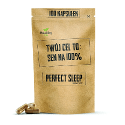 Twój Cel To Perfect Sleep - Naturalne wsparcie spokoju, zasypiania i regenerującego snu - 100 kapsułek