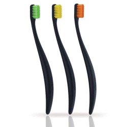 Zestaw szczoteczek do zębów Promis TRIO z bioplastiku - 3 sztuki