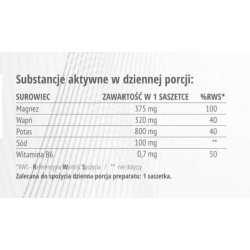 Magnez PRO Kompleks mikroskładników do picia Nutricion House - 30 saszetek