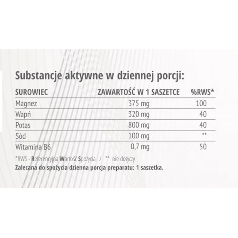 Magnez PRO Kompleks mikroskładników do picia Nutricion House - 30 saszetek