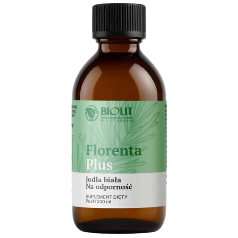 Florenta Plus Jodła biała BIOLIT - Wsparcie odporności z Gór Ałtaju - 200 ml