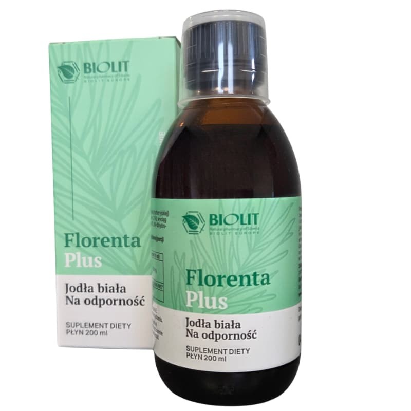 Florenta Plus Jodła biała BIOLIT - Wsparcie odporności z Gór Ałtaju - 200 ml