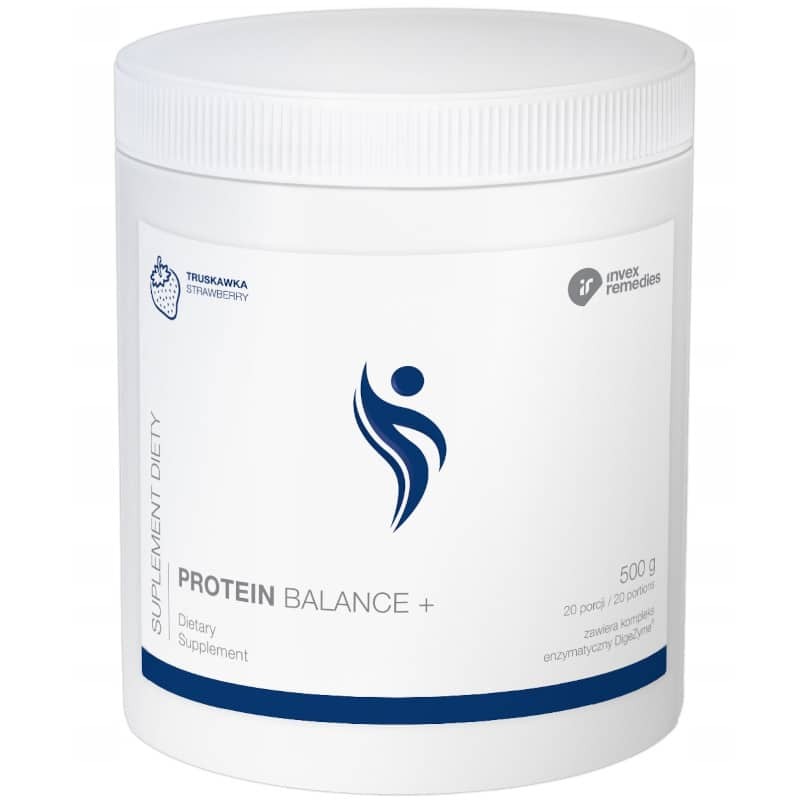 Invex Protein Balance+ - dla aktywnych fizycznie - białko 500g