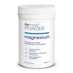 Formeds Powder Magnesium - wsparcie układu nerwowego i mięśniowego - 60 porcji