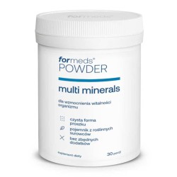 Formeds Powder multi minerals - wzmocnienie witalności organizmu - 30 porcji