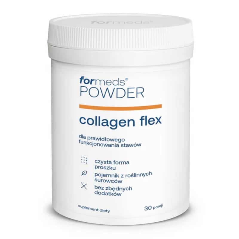 Formeds Powder collagen flex - dla zdrowych stawów i jędrnej skóry - 30 porcji