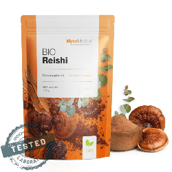 Reishi Grzyby suszone MycoMedica - Dla odporności i witalności - 100 g