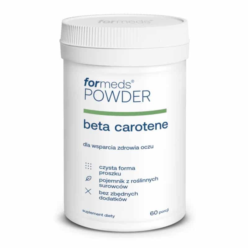 Formeds Powder beta carotene - dla wsparcia zdrowia oczu - 60 porcji