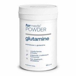 Formeds Powder glutamine - dla regeneracji, jelit i odporności - 90 porcji