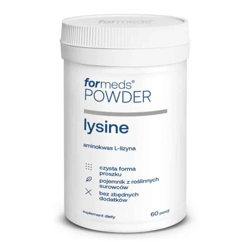 Formeds Powder lysine - dla zdrowej skóry, regeneracji i odporności - 60 porcji