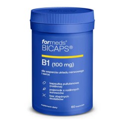 Formeds Bicaps B1 100 mg - wsparcie układu nerwowego i serca - 60 kapsułek
