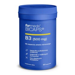 Formeds Bicaps B3 500 mg - wsparcie układu nerwowego - 60 kapsułek