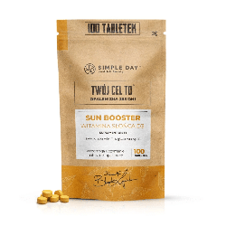 Twój Cel to Sun Booster - Wspomaga utrzymanie naturalnej opalenizny - 100 tabletek