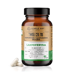 Twój Cel To Laktoferyna - Moc białka będącego elementem naszego naturalnego systemu ochrony 100 mg - 60 kapsułek