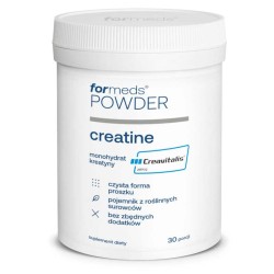 Formeds Powder Creatine - wspiera wydolność fizyczną i regenerację mięśni - 121,8 g
