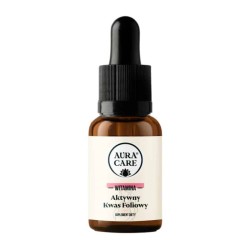 Aura Care Kwas foliowy dla kobiet - niezbędne wsparcie zdrowia i przyszłego macierzyństwa - 15 ml