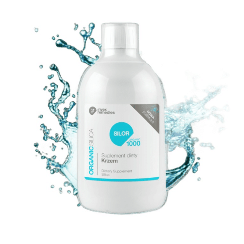 Silor Krzem ORGANIC Suplement diety Invex Remedies - Wspiera układ kostny i stawy