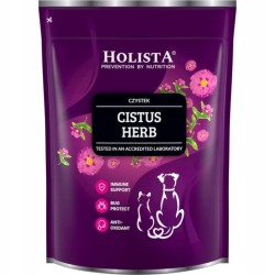 Czystek dla psa i kota na kleszcze Holista Cistus Herb - naturalna tarcza ochronna w każdej porze roku