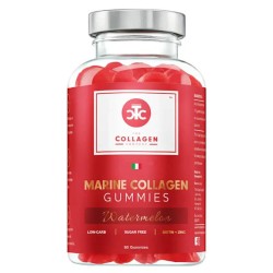 Żelki z Kolagenem Morskim o smaku arbuzowym The Collagen Company – 60 żelek