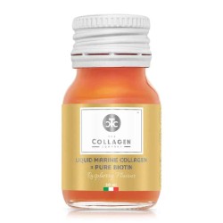 Płynny Kolagen Morski z Czystą Biotyną o smaku malinowym The Collagen Company – 10 x 30 ml