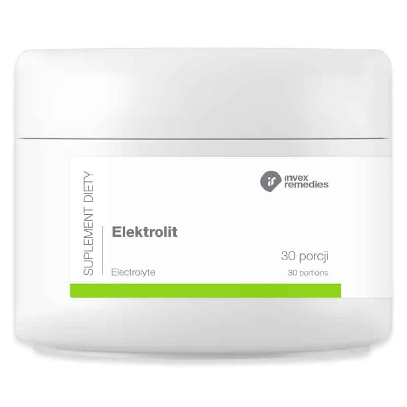 Elektrolity Invex Remedies Magnez, potas, wapń, sód i witamina C - 150 g (30 porcji)