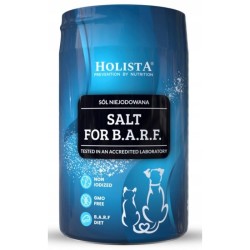Sól do diety BARF dla psa i kota Holista for B.A.R.F. - naturalne wsparcie prawidłowego żywienia - 400g