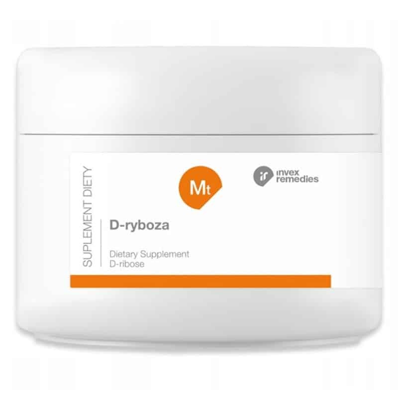 D-ryboza Energia komórkowa Invex Remedies Poprawia poziom energii - 150 g