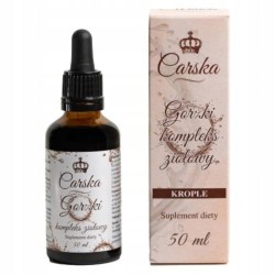 Gorzkie zioła na trawienie Carska Gorzki kompleks ziołowy - wsparcie pracy żołądka i jelit - 50 ml