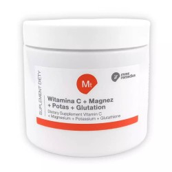 Witamina C + Magnez + Potas + Glutation Invex Remedies - 150 g i 450 g
