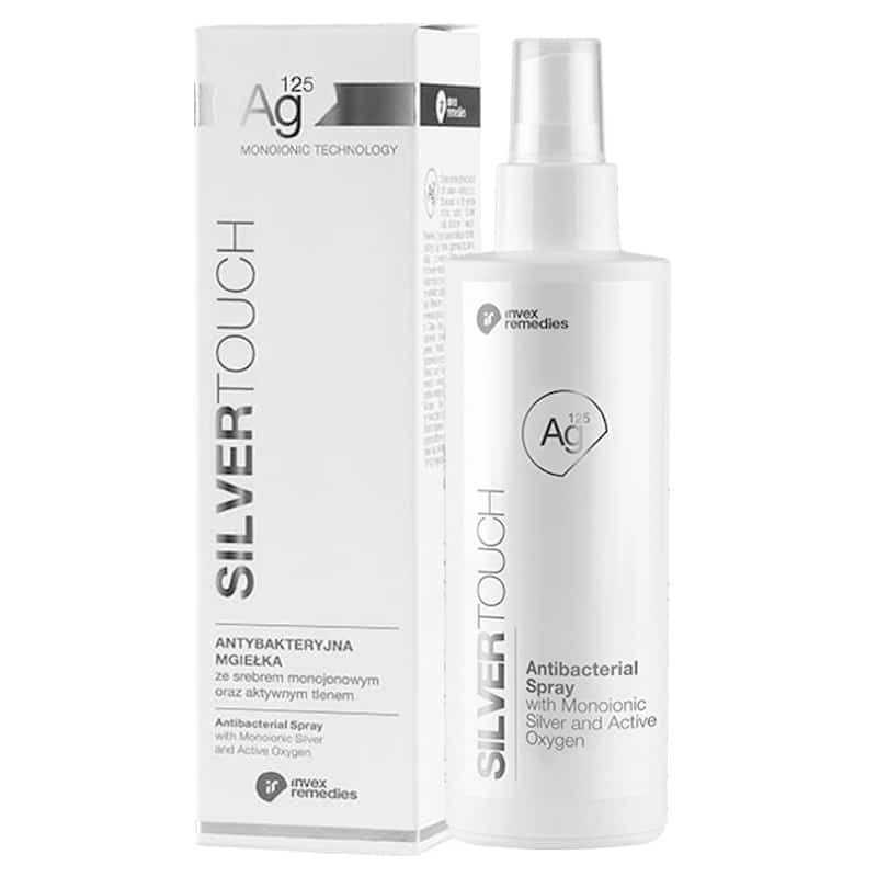 Mgiełka do twarzy i ciała ze srebrem monojonowym antybakteryjna Invex Remedies Ag125 - 200 ml